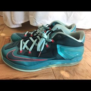 Men’s Lebron James “11’s Sneakers: turbo green